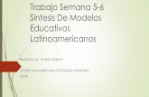 Trabajo semana 5 6 20 modelos educativos en Latinoamerica