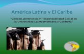 Tendencias de la educación superior en america latina y el caribe