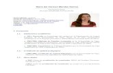 Currículum vitae de María del Carmen Méndez Santos