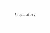 Respiratory Presentation