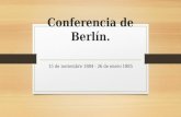 Conferencia del muro de berlin