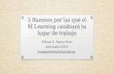 5 razones por las que el m learning