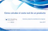 Como calcular el coste de producto - Abm modelling