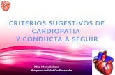 Criterios sugestivos de cardiopatia y conducta a seguir 1