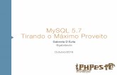 MySQL 5.7 - Tirando o Máximo Proveito