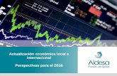 Análisis económico y perspectivas 2016