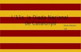 Presentació del 11s, Diada Nacional de Catalunya