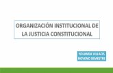 Organización justicia constitucional