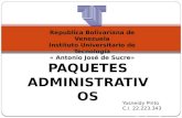 Cumputacion Paquetes Administrativos