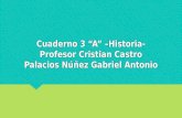 Cuaderno de Historia 3 "A" Palacios Núñez Gabriel Antonio