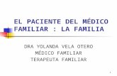 El Paciente, La familia  y el Medico familiar
