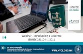 Webinar - Introducción a la ISO/IEC 29110-4-1:2011