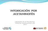 Intoxicacion por Acetanimofen