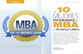 Los 10 mejores programas de MBA en América Latina