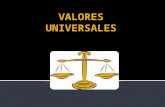 Valores  universales fer
