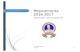 Gestión adm mejoramiento 2016 2017