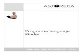 Manual de lenguaje kinder