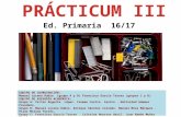 Presentacion seminario 2 2016 17_practicum iii e. primaria