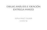 Dibujo análisis e ideación 14/04/2016