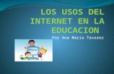 Los usos del internet en la educación
