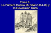 06. la 1ª GERRA MUNDIAL y la revolución rusa