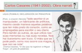 Carlos Casares (1941 2002): obra narrativa