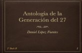 Antología generación del 27