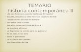 Historia  de España Contemporánea II