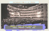 Introducción a la ópera (2) . CLASE  DE MARCELINO DEL 22-2-2016