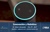 mBot controlado por Alexa  - Presentación para Honduras Global Semana Académica 2017