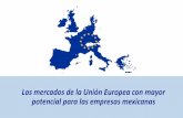 Los mercados de la Unión Europea con mayor potencial para las empresas mexicanas exportadoras