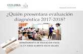 Evaluación diagnóstica 2017 2018