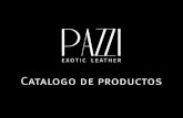 Catálogo online productos pazzi  (short list)