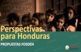 Perspectivas Económicas Honduras 2017