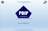 El código pbip
