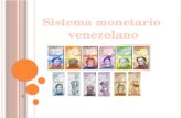 Sistema monetario venezolano
