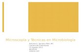 Curso de Microbiología - 02 - Microscopía y técnicas microbiológicas