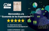 Bienvenidos a la Economía de las Experiencias - Daniel García Azpiroz