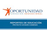 Presentación Reportes de Educación