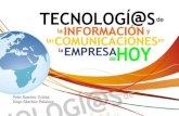 Tecnologías de información y comunicaciones en la empresa de hoy