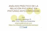 Análisis Práctico de la relación PVC/CPVC en pinturas anticorrosivas