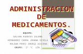 Administracion de medicamentos