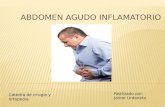 abdomen agudo inflamado