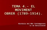 1r BAT EL MOVIMENT OBRER (1789-1914)