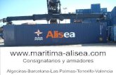 Armadores de buques en Valencia, Barcelona, Algeciras, Las Palmas, Tenerife
