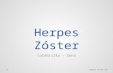 Herpes zóster - Diagnóstico y tratamiento.