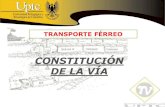 Tema 2 constitucion de via férrea
