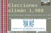 Elecciones 1988