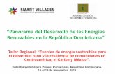 Dominican Republic| Nov-16 | Panorama del Desarrollo de las Energías Renovables en la República Dominicana