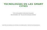 Tecnologías en las smart cities